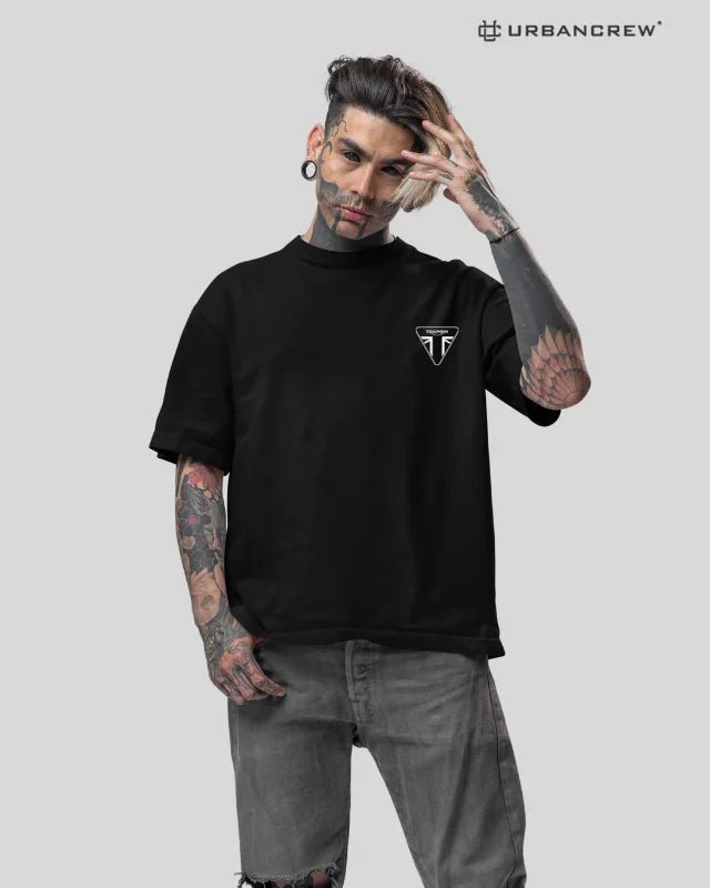 Triumph: Street Triple 675R Bike Print Oversized T-Shirt