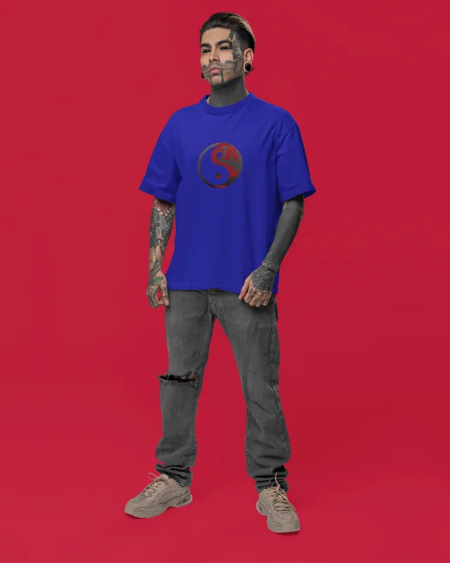 Bruce Lee: Printed Oversized T-Shirt