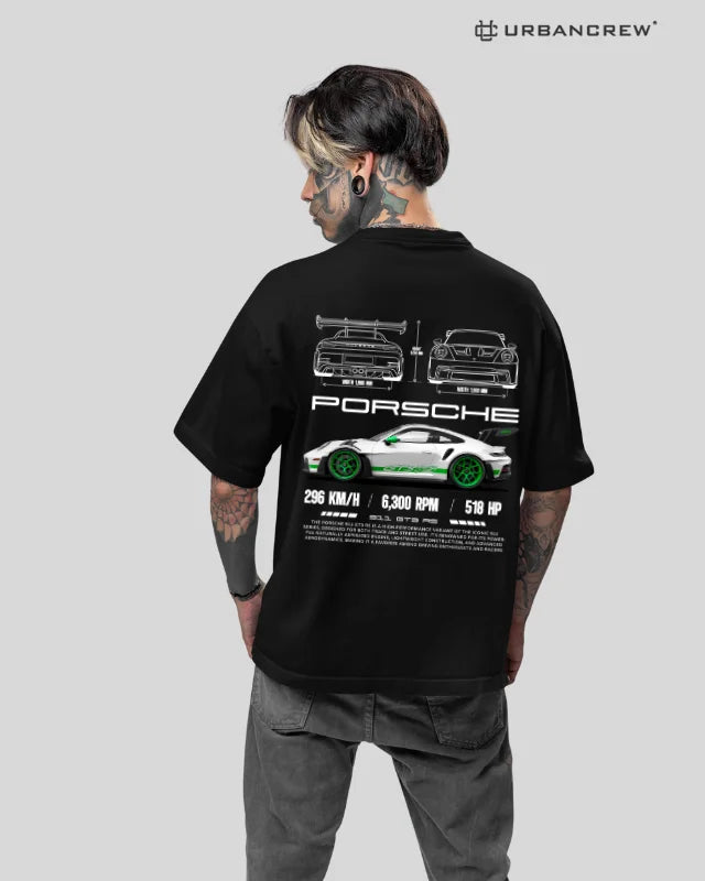 Porsche 911 GT3 RS Oversized T-Shirt